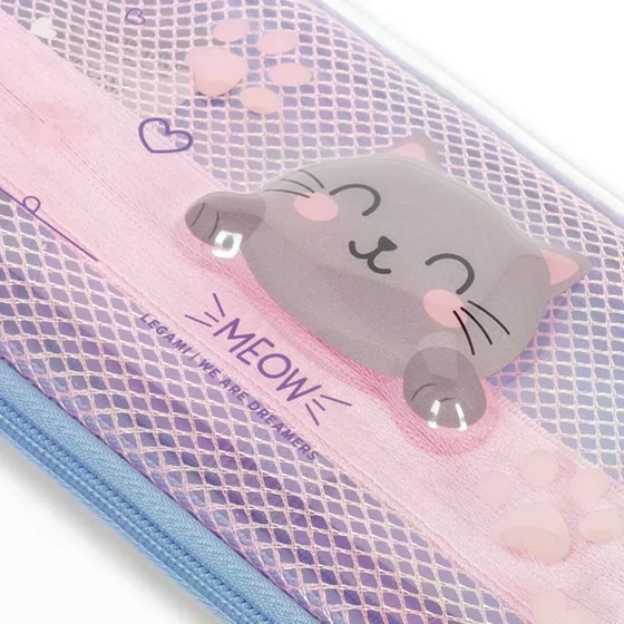 Κασετίνα Οβάλ Legami Kitty image 3