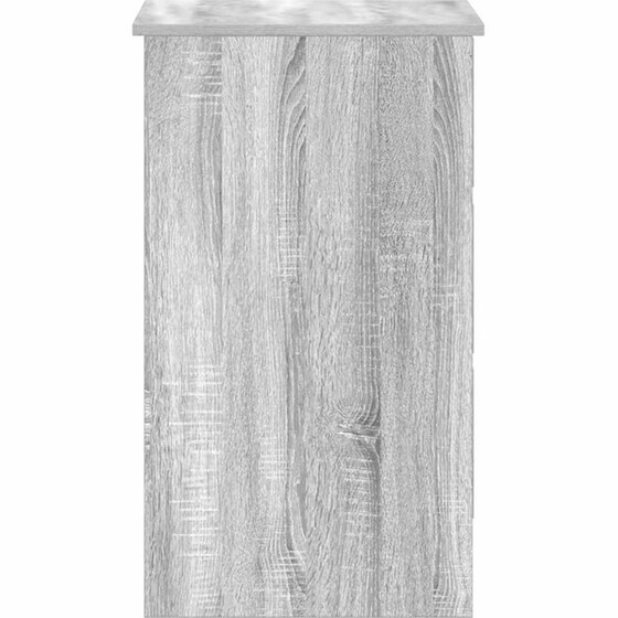 Γραφείο VidaXL από Επεξεργασμένο Ξύλο 90x45x76 cm - Γκρι Sonoma image 5