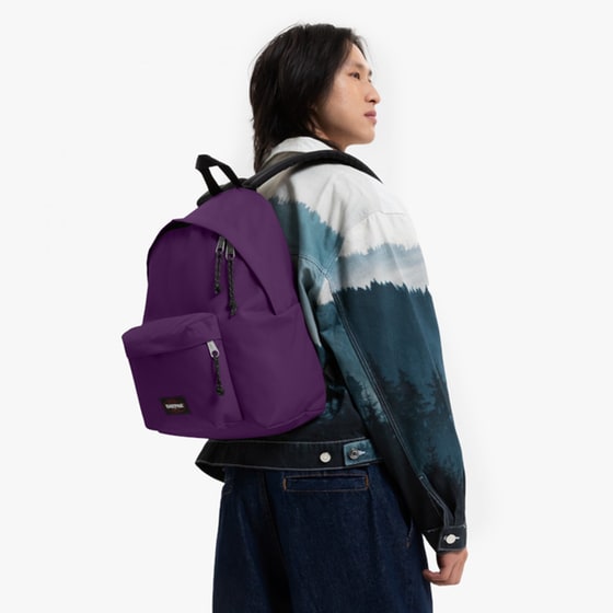 Τσάντα Πλάτης Eastpak Eggplant Purple 2 Θηκών Μωβ image 1