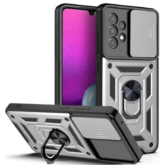 Θήκη Samsung Galaxy A53 5G - Bodycell Armor Slide - Silver image 0