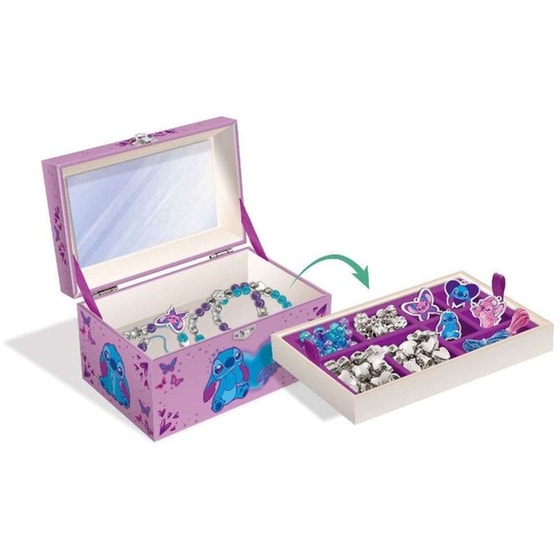 Κατασκευή Βραχιολιών & Μπιζουτιέρα Lisciani Stitch Friendship Jewellery image 1