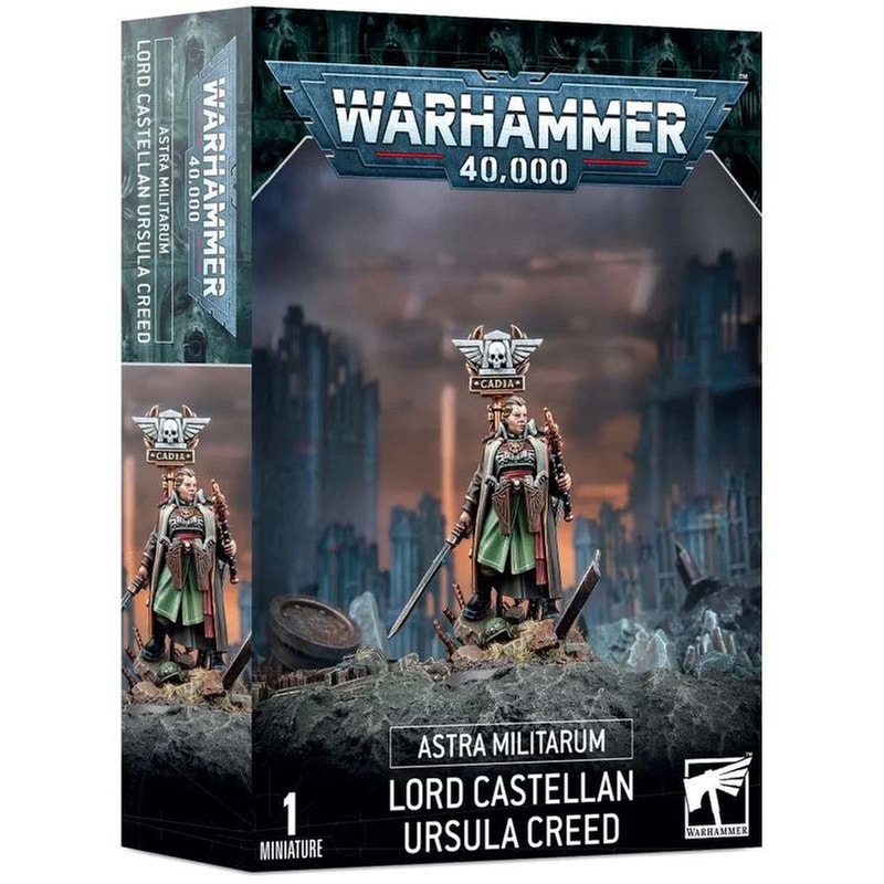 GAMES WORKSHOP Astra Militarum: Lord Castellan Ursula Creed Warhammer 40k GAMES WORKSHOP