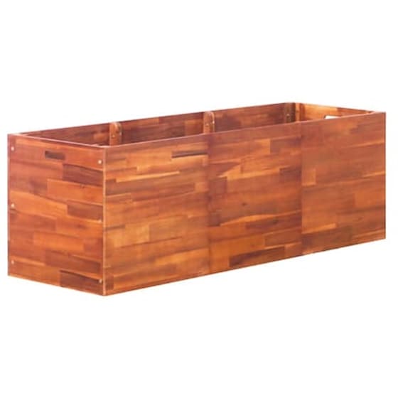 Vidaxl Ζαρντινιέρα Κήπου 150 X 50 X 50 Εκ. Από Ξύλο Ακακίας image 1