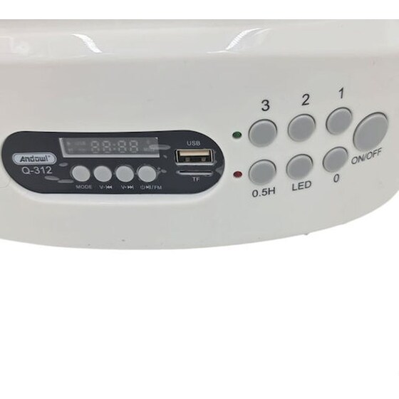ANDOWL Q-312  Aνεμιστήρας Επιτραπέζιος με USB 30 cm image 4