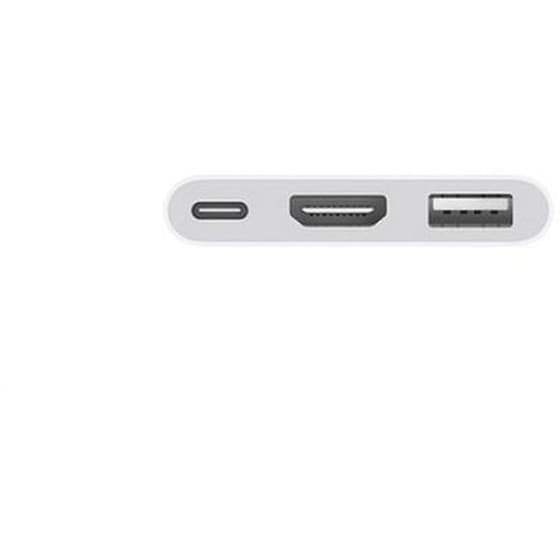 Αντάπτορας Apple MW5M3ZM/A USB-C σε HDMI, USB-C, USB-A - Λευκό image 1