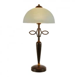 Πορτατίφ Aca Electra Ad89061t Μεταλλικό 30x30x64 cm - Καφέ/Μελί