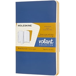 Σημειωματάριο Moleskine Ριγέ Μπλε Large (2 Τεμάχια)