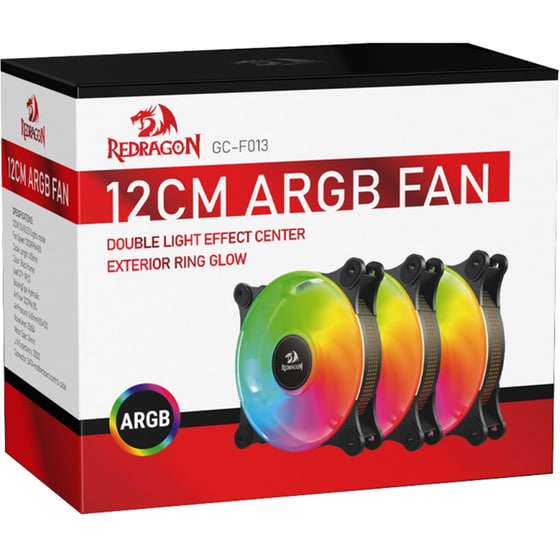 Σετ Ανεμιστήρων Redragon GC-F013 RGB 120mm image 6