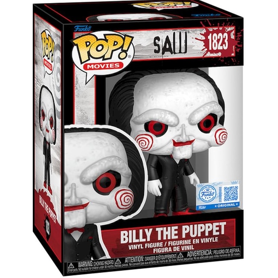 Funko Pop! Saw - Billy the Puppet with Glitter Shoes #1823 (Special Edition) image 1