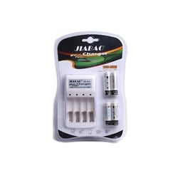 Φορτιστής Μπαταριών Με Δώρο 4χ Μπαταρίες 600mah - A-613 - Jiabao