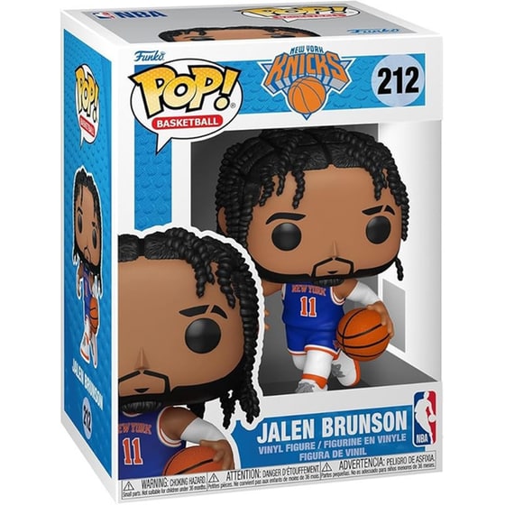 Funko Pop! Basketball -New York Knicks -Jalen Brunson # 212 image 1