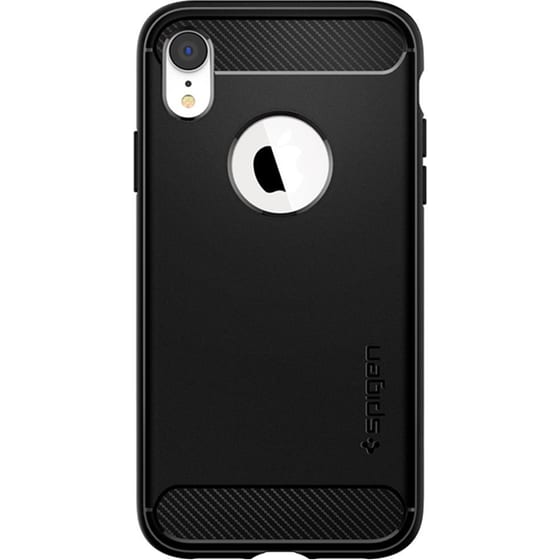Θήκη Apple iPhone XR - Spigen Rugged Armor - Matte Black image 3