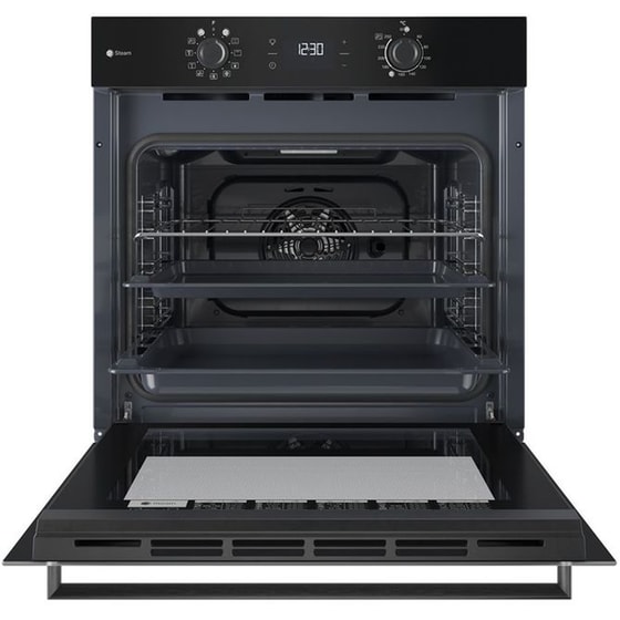 INDESIT IO K58HS B 71 Lt Μαύρο Εντοιχιζόμενος Φούρνος Άνω Πάγκου image 1
