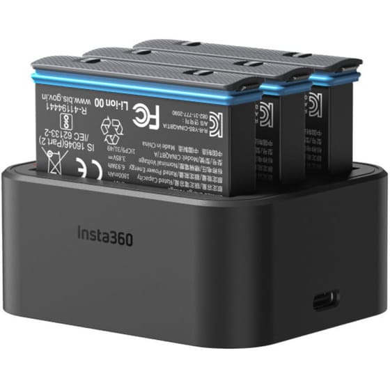 Βάση Φόρτισης Insta360 για την Insta360 X3 - Insta360 Fast Charging Hub - Μαύρο image 1