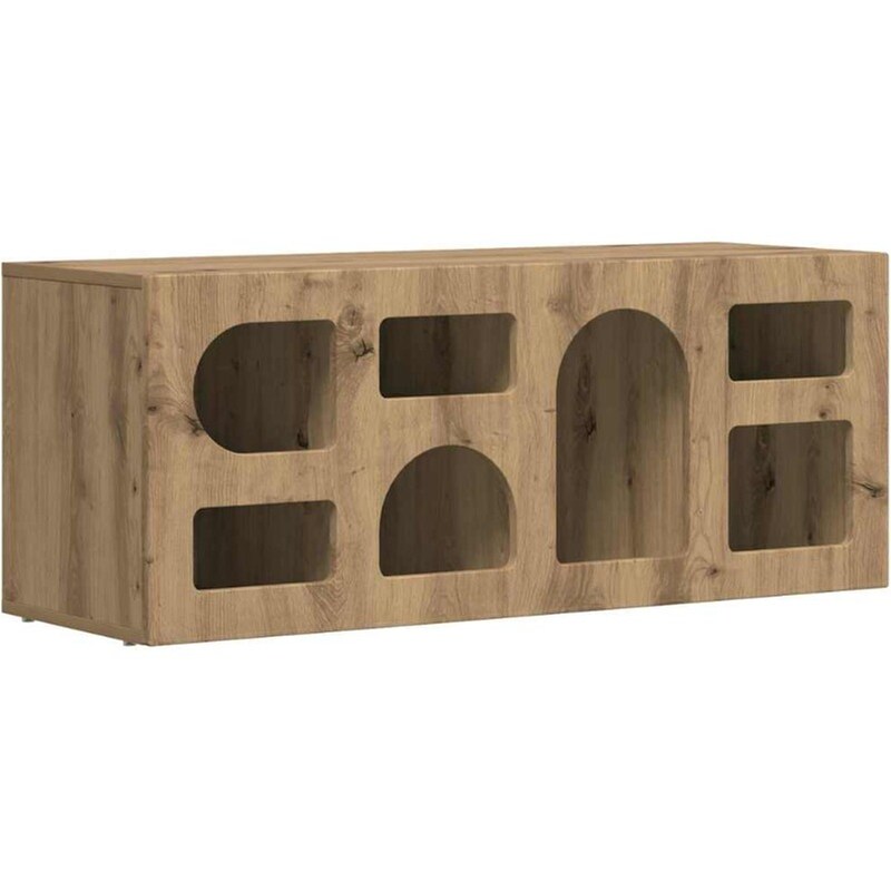 Έπιπλο Τηλεόρασης VidaXL ELST 100 x 35 x 40 cm - Artisan Δρυς