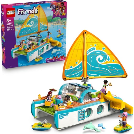 LEGO® Friends Ταξιδιωτική Περιπέτεια με Σκάφος (42664) image 6