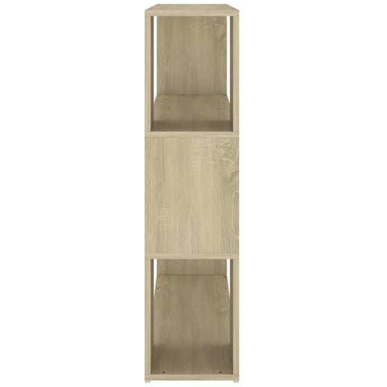 Βιβλιοθήκη VidaXL από Μοριοσανίδα 100x24x94 cm - Δρυς/ Μπεζ image 4