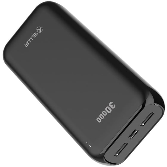 Powerbank Tellur PBC303 30.000mAh - Μαύρο image 1