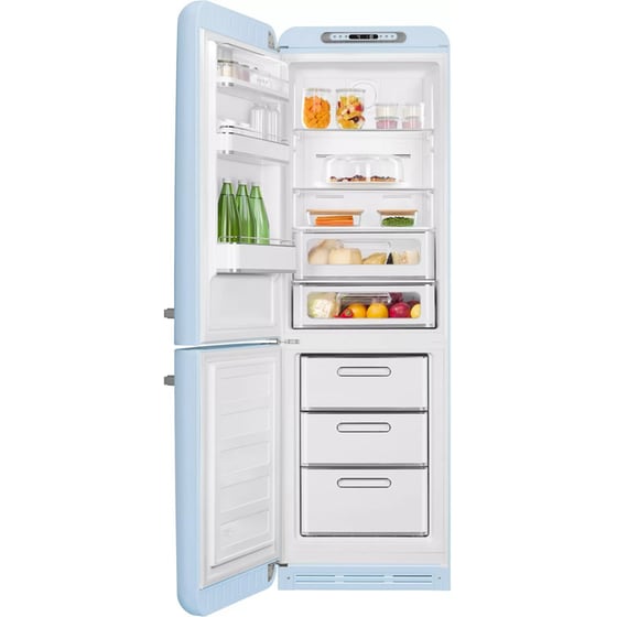 SMEG FAB32LPB6 332 Lt Total No Frost Μπλε Ψυγειοκαταψύκτης image 2