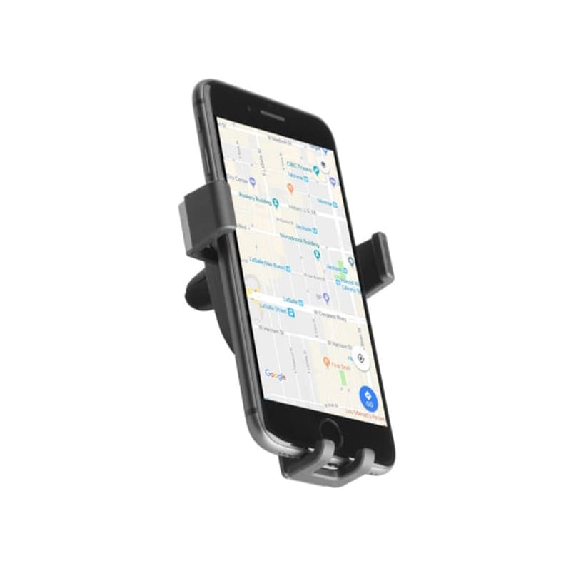 Βάση Στήριξης Αυτοκινήτου Αεραγωγού Sbs With Air Vent Clip - Γκρί/Μαύρο