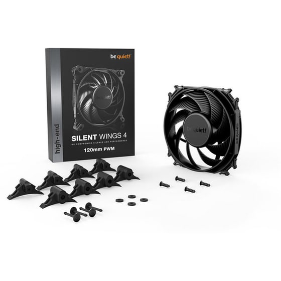 Case Fan BE QUIET! Silent Wings 4 BL093 120mm - Μαύρο image 3