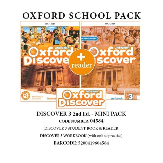Discover 3 (II ed) MINI PACK (+READER) -04584 (A1-A2) image 0