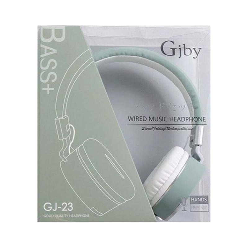 GJBY Ακουστικά Headset Gjby GJ-23 - Πράσινο