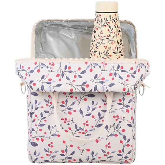 Τσαντάκι Φαγητού Ισοθερμικό Estia Bloom Beige 7L image 2