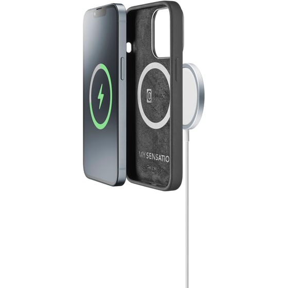 Θήκη Apple iPhone 14 Plus - Cellular Line Sensation Cover Mag - Black image 3