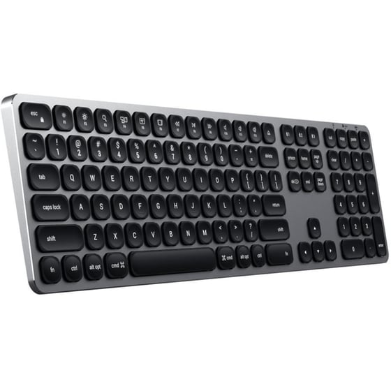 Satechi Aluminum Ασύρματο Bluetooth Πληκτρολόγιο Γκρι (US) image 3