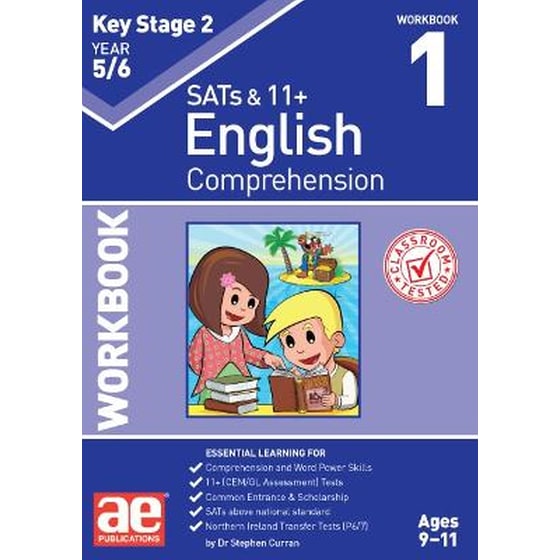 KS2 English Comprehension Year 5/6 Workbook 1 image 0