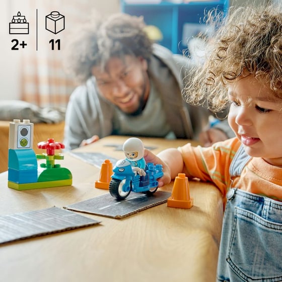 LEGO® DUPLO® Town Μπλε Αστυνομική Μοτοσικλέτα (10471) image 1