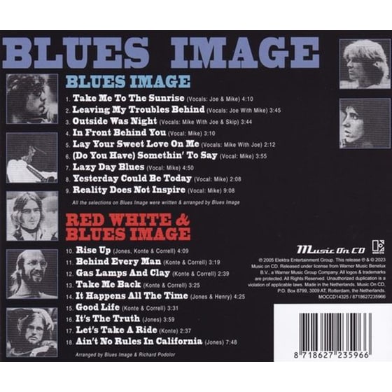 Blues Image / Red White & Blues Image (2LPs on 1 CD) image 1