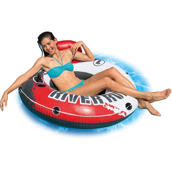 Φουσκωτό Παιχνίδι Θαλάσσης Intex Red River Run 1 Fire 135 cm  - Λευκό/Γκρι/Κόκκινο image 2