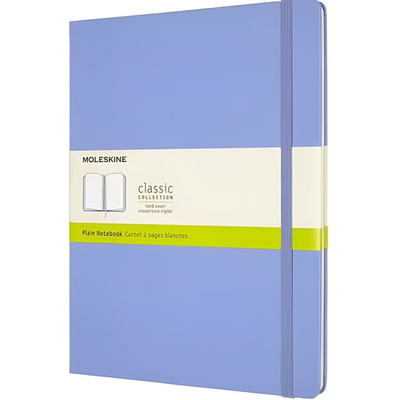 Σημειωματάριο Moleskine Plain Hydrangea Blue XL (1 Τεμάχιο) image 0