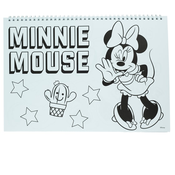 Μπλοκ Ζωγραφικής GIM&nbsp;23X33&nbsp;Minnie A4 40 Φύλλων image 2