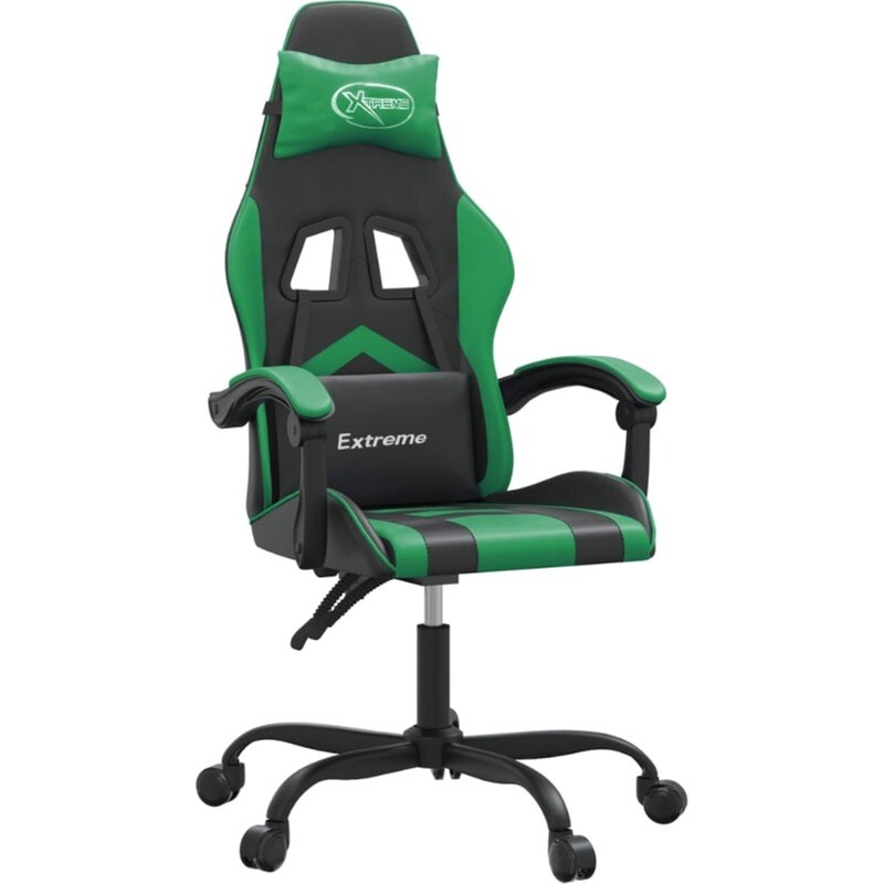 Καρέκλα Gaming VIDAXL 3143893 από Τεχνητό Δέρμα - Μαύρο