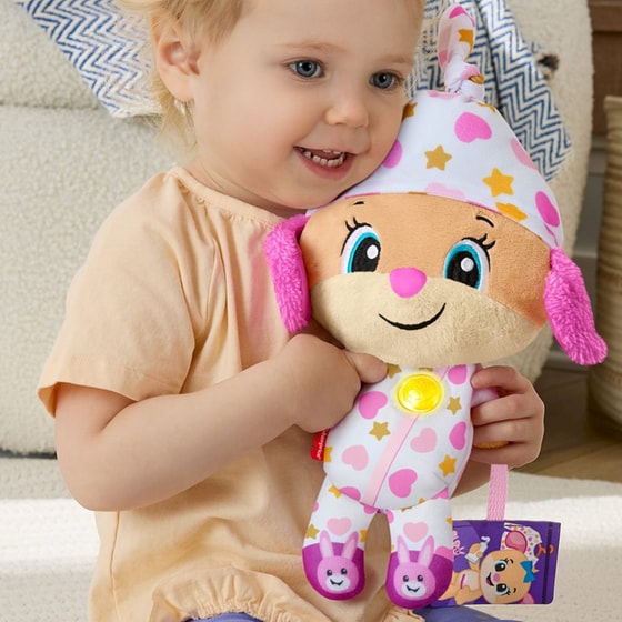 Fisher Price Εκπαιδευτικό Σκυλάκι Αγκαλιάς - Ροζ image 2