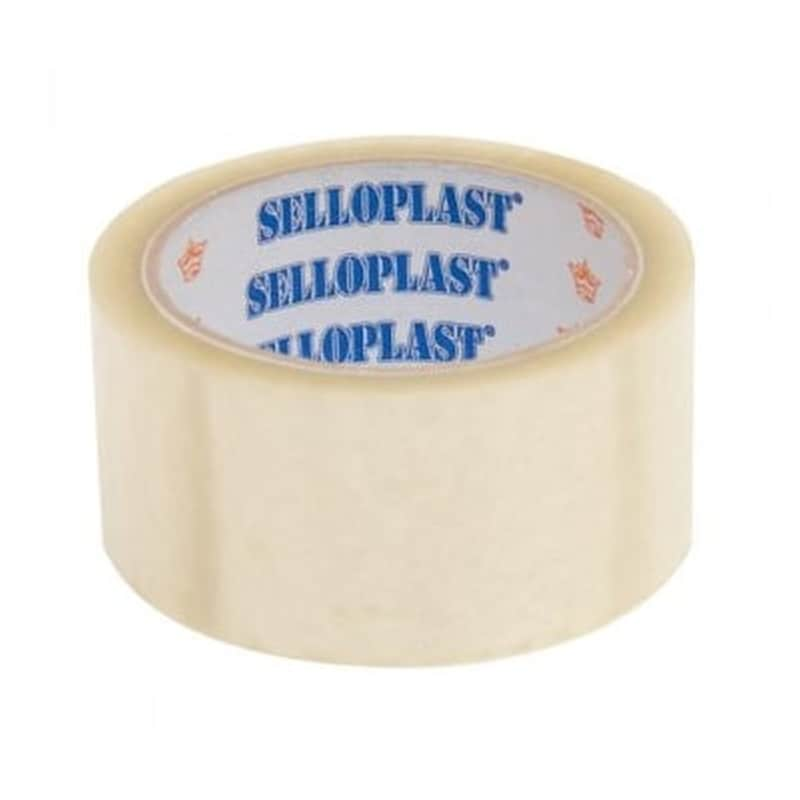 Selloplast Αυτοκόλλητη Ταινία Sel-005, Διάφανη, 48mm, 60m, 6τμχ