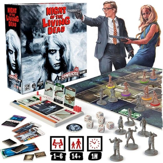 Επιτραπέζιο Παιχνίδι Cmos Night Of The Living Dead A Zombicide Game image 1