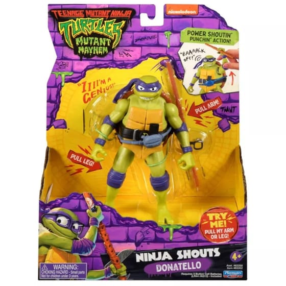 Χελωνονιντζάκια Giochi Preziosi Deluxe Φιγούρες Tmnt Movie (1 Τεμάχιο) image 2