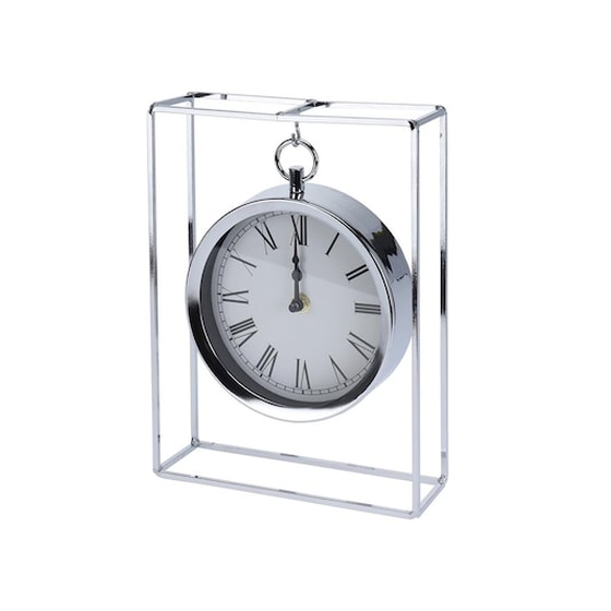 Αναλογικό Επιτραπέζιο Ρολόι Aria Trade 18x8x25 cm - Ασημί image 0
