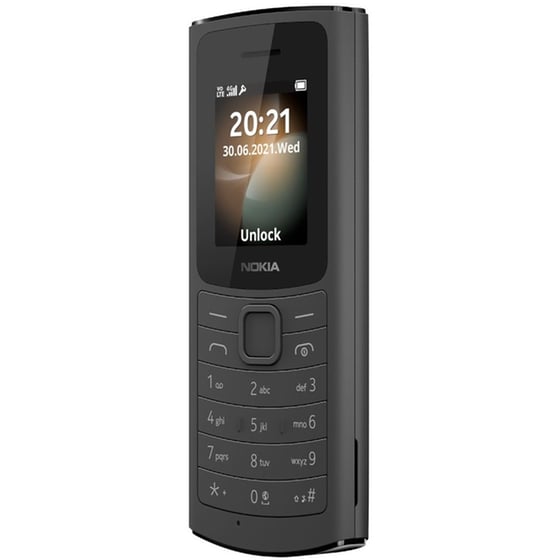 Nokia 110 4G Dual Sim - Black image 4