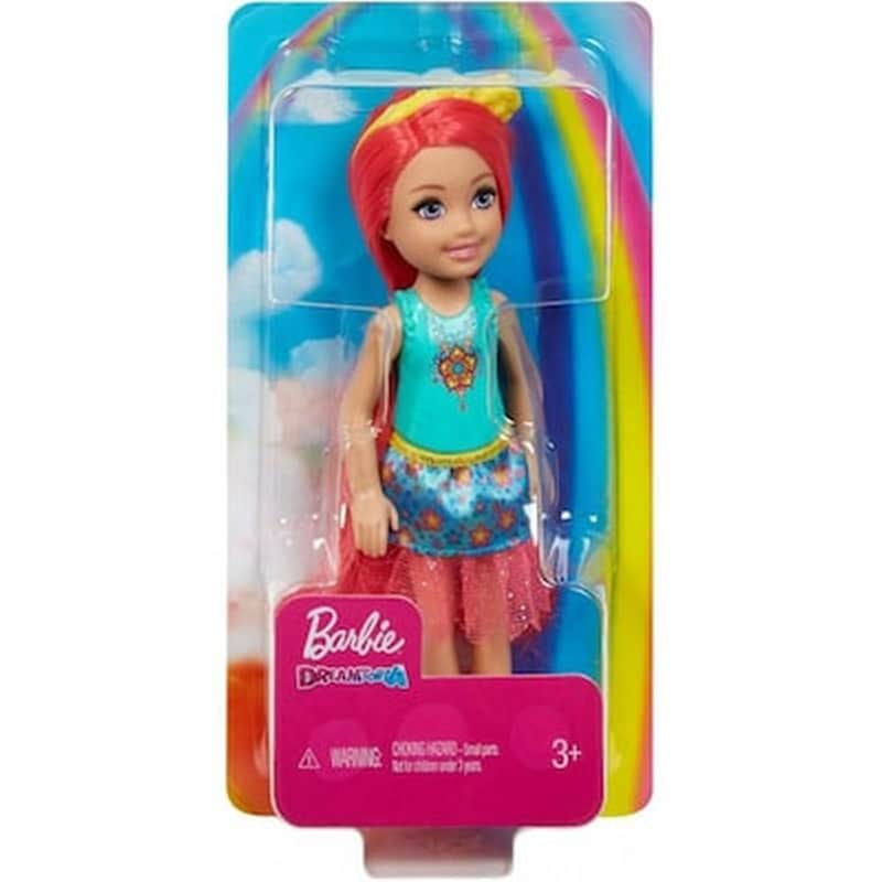 Mattel Barbie: Dreamtopia – Chelsea With Pink Hair (13cm) (gjj97)