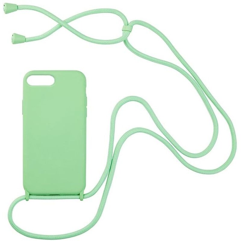 Θήκη Apple iPhone 8 Plus - Sonique Carryhang Με Κορδόνι - Πράσινο