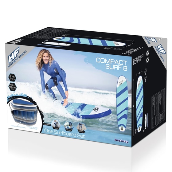 Φουσκωτή Σανίδα Surf Bestway Hydro-Force 243x57cm - Πολύχρωμη image 7
