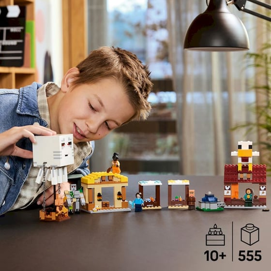 LEGO® Minecraft® Επίθεση του Αερικού-Αερόστατου στο Χωριό (21273) image 2