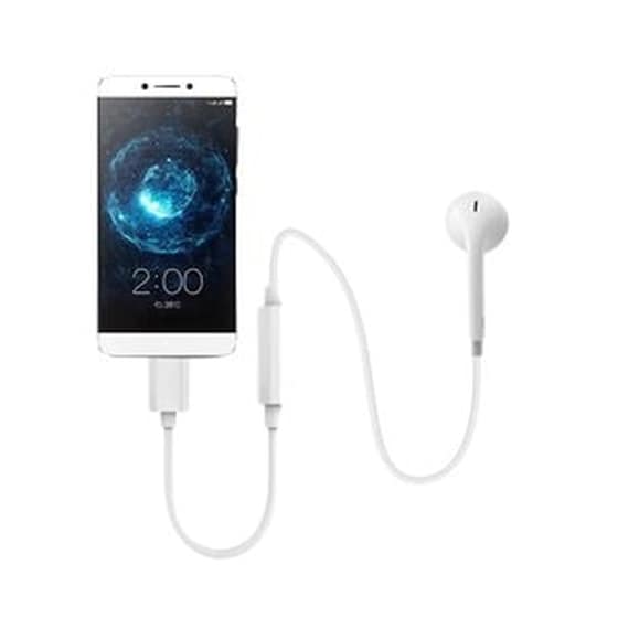 Powertech Καλώδιο Usb Type-c (m) Σε 3.5mm Jack (f), Cm119b, Λευκό image 1