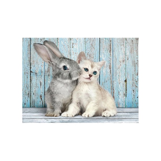 Παζλ High Quality Collection Cat & Bunny Clementoni (500 Κομμάτια) image 1
