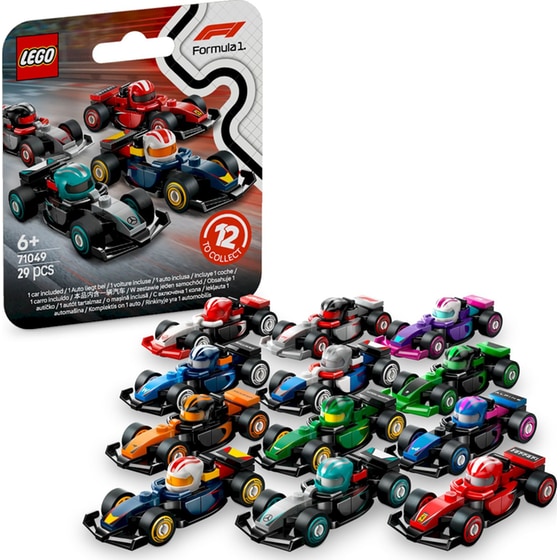 LEGO® Minifigures F1® Collectible Race Cars (71049) image 1